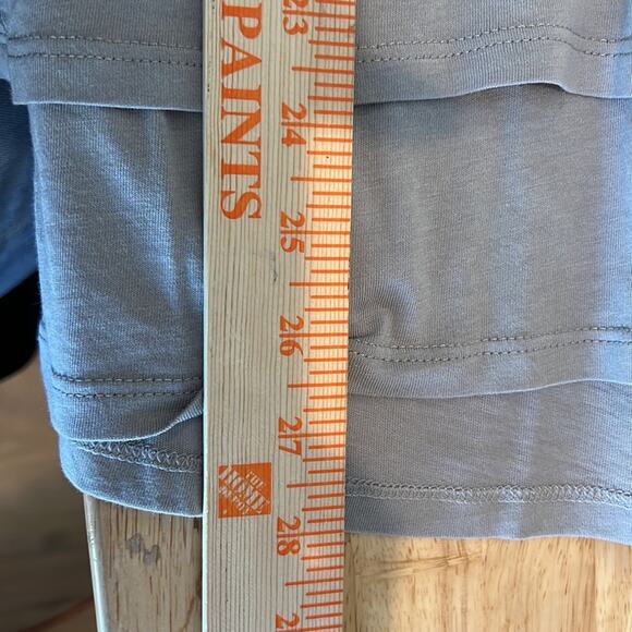 J Jill Pure Jill Elliptical Layered Top in Ash Gray Women's M - Picture 10 of 10